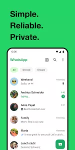 WhatsApp Messenger app screenshot 1