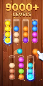 Color Ball Sort Wooden Puzzle app screenshot 10