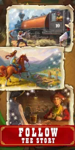 Jewels of the Wild West・Match3 app screenshot 4