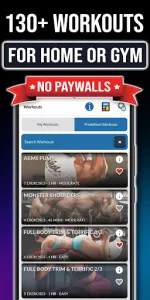 Gym Exercises & Workouts app screenshot 1