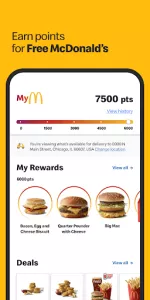 McDonald's app screenshot 1