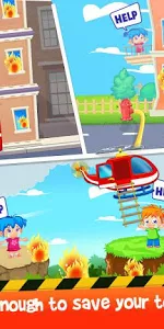 Firefighters Fire Rescue Games app screenshot 1