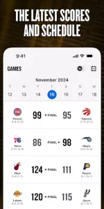 NBA app screenshot 3