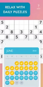 Sudoku app screenshot 2