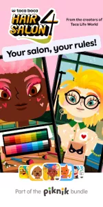 Toca Boca Hair Salon 4 app screenshot 1