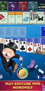 MONOPOLY Solitaire app screenshot 1