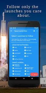 Space Launch Now app screenshot 4