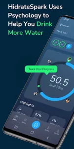 HidrateSpark Water Tracker app screenshot 1