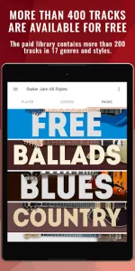 Backing Tracks Guitar Jam Play app screenshot 23