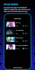 HIDIVE app screenshot 3