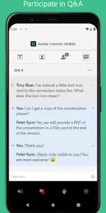 Adobe Connect app screenshot 7