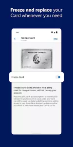 Amex app screenshot 3
