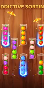 Color Ball Sort Wooden Puzzle app screenshot 19