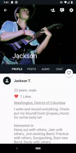 BandFriend  app screenshot 2