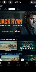 Amazon Prime Video app screenshot 8