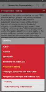 STS Cardiothoracic Surgery app screenshot 2