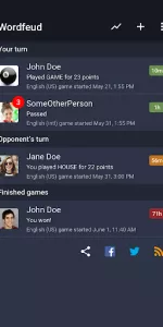 Wordfeud Premium app screenshot 6