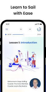 Yapp Sailing Course app screenshot 1