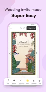 Wedding Invitation Card Maker app screenshot 6