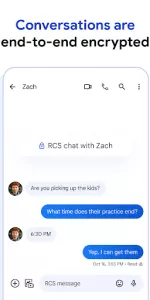 Google Messages app screenshot 2