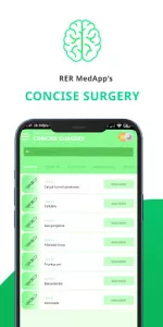 Concise Surgery app screenshot 1