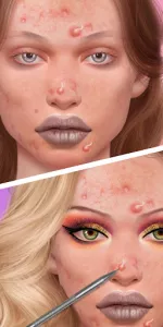 Solitaire Makeup, Makeover app screenshot 6