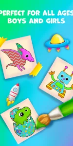 Baby coloring book for kids 2+ app screenshot 7