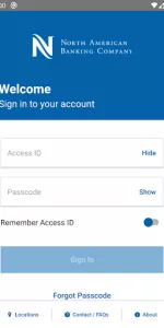 North American Banking Company app screenshot 2