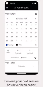 ATHLETES EDGE app screenshot 2