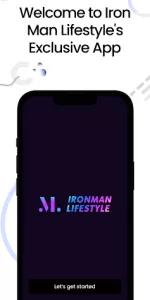 Iron Man Lifestyle app screenshot 1