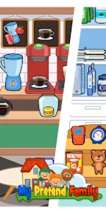 My Pretend Home & Family Town app screenshot 6