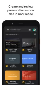 Google Slides app screenshot 6