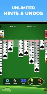 Spider Solitaire app screenshot 11