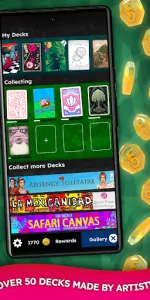 FLICK SOLITAIRE  app screenshot 4