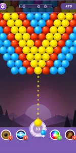 Bubble Shooter Rainbow app screenshot 2