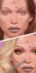 Solitaire Makeup, Makeover app screenshot 14