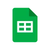 Google Sheets app icon