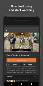 Fresh Tracks+ app screenshot 4