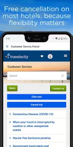 Travelocity Hotels & Flights app screenshot 2