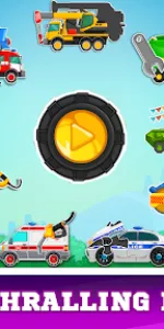 Kids Cars Games build a truck app screenshot 15