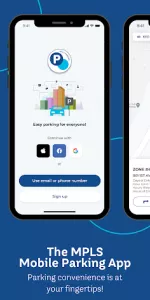 MPLS Parking app screenshot 1