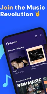 Napster Music app screenshot 1