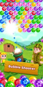 Bubble Shooter Flower Blossom app screenshot 1