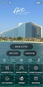 The Art Hotel & Resort app screenshot 1