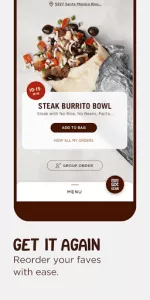 Chipotle  app screenshot 7