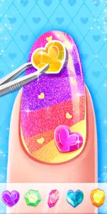 Nail Salon Games for Kids 2 app screenshot 2