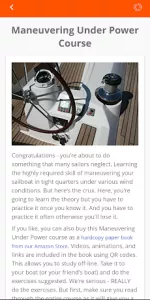 NauticEd Sailing app screenshot 2