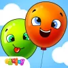 Baby Balloons pop app icon