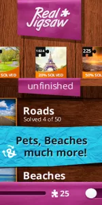 Jigsaw Puzzles Real app screenshot 4