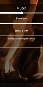 Peaceful Fireplace HD app screenshot 4